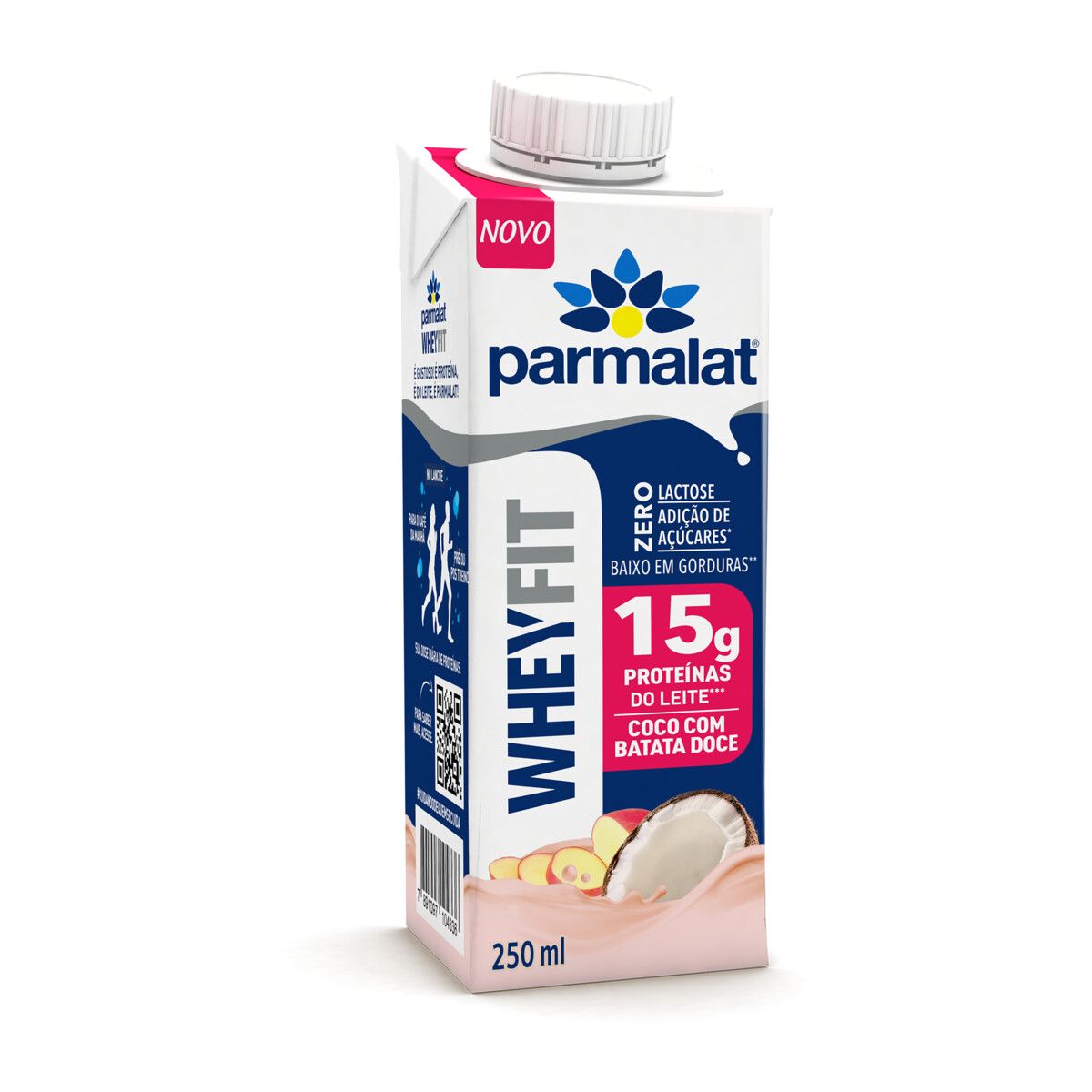 Bebida Láctea Parmalat Coco com Batata Doce Zero Lactose 250ml image number 0