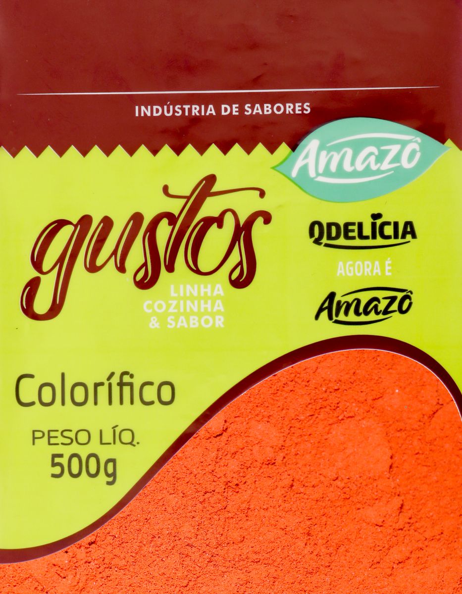 Colorífico Amazô Pacote 500g image number 0