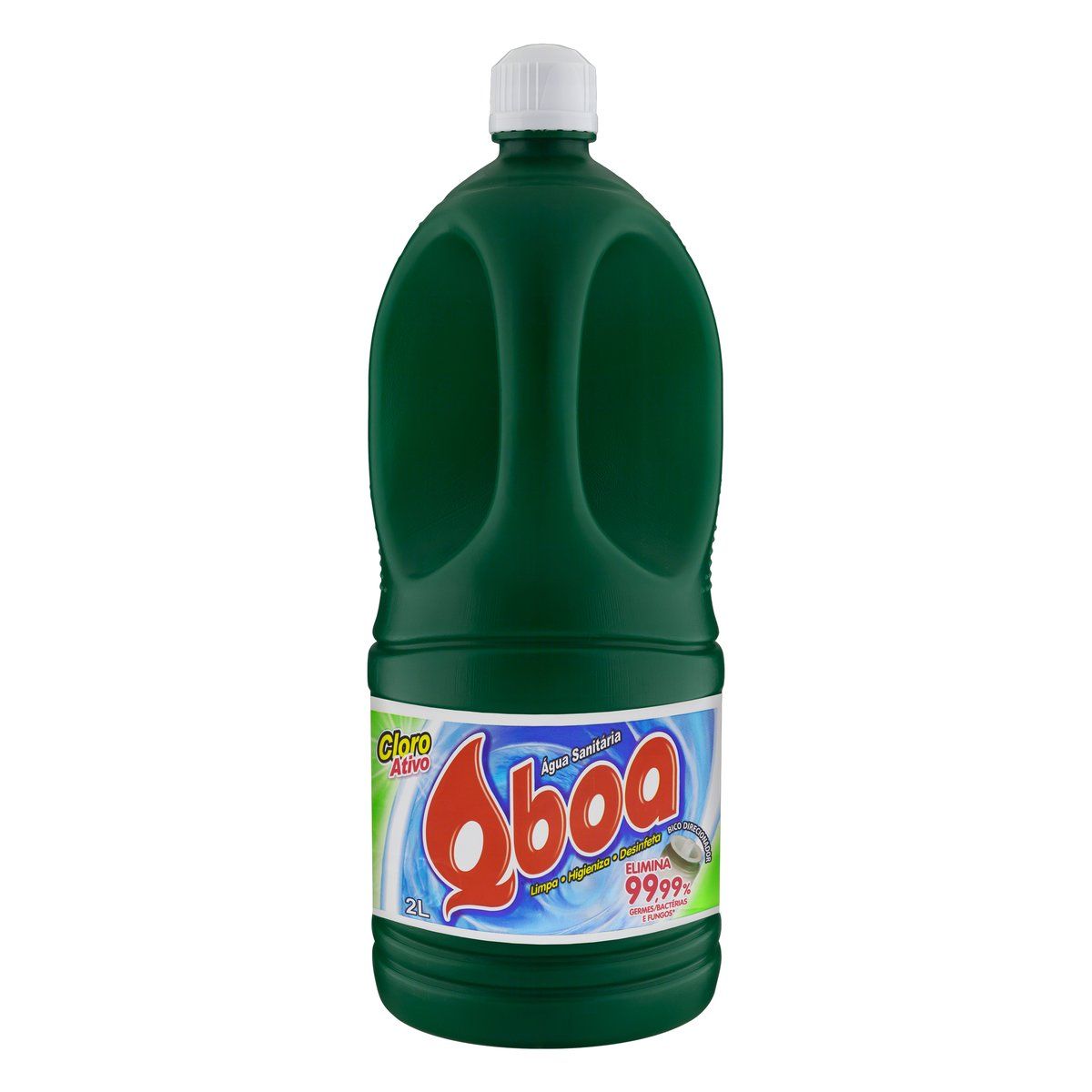 Água Sanitária Qboa Frasco 2l