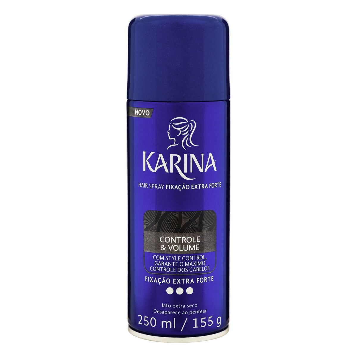 Hair Spray Extraforte Karina Controle & Volume Frasco 250ml image number 0
