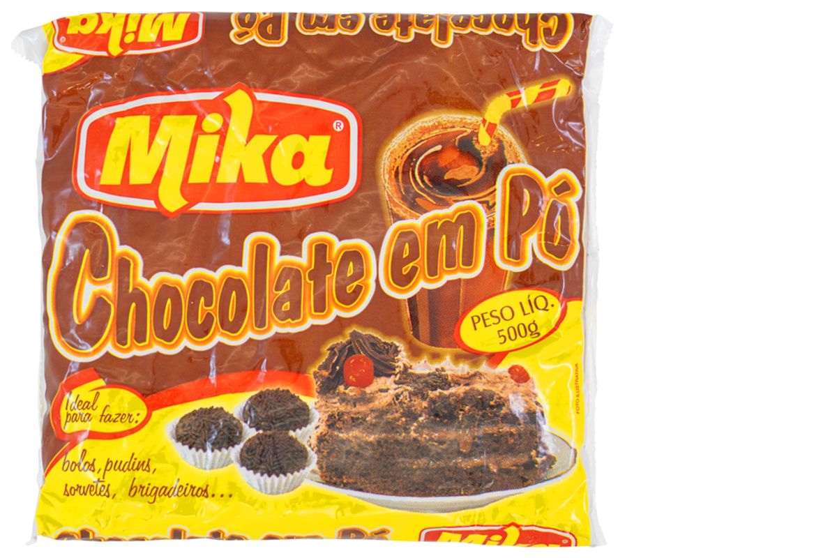 Chocolate em Pó Mika Pacote 500g