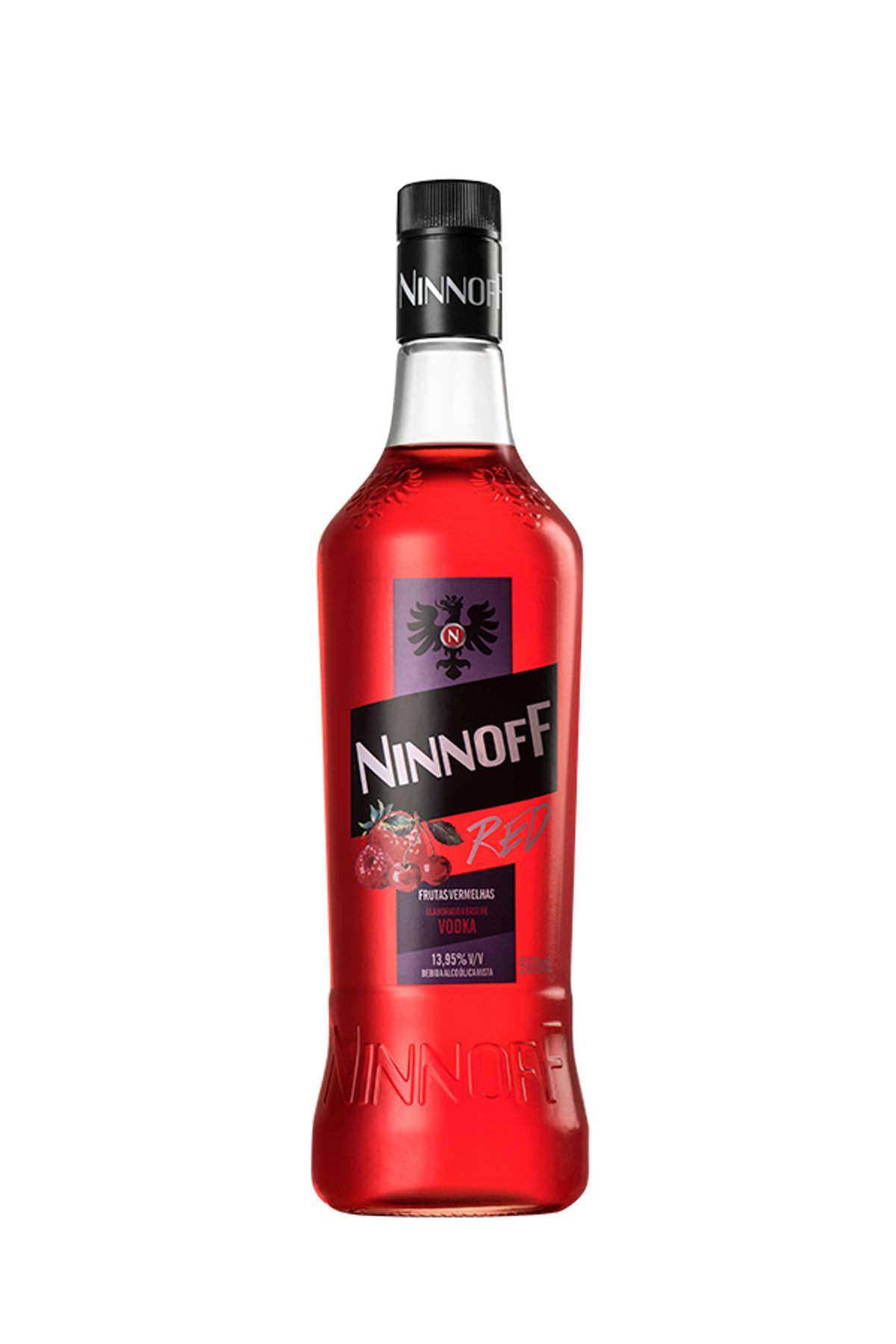 Bebida Alcoólica Mista Ninnoff Frutas Vermelhas Garrafa 900ml
