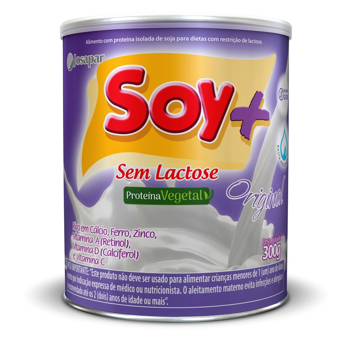 Alimento Soy+ Original Sem Lactose 300g