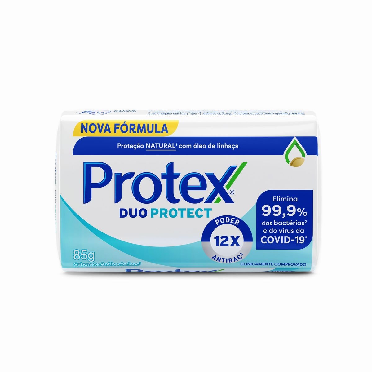 Sabonete Barra Protex Antibacteriano Duo Protect 85g