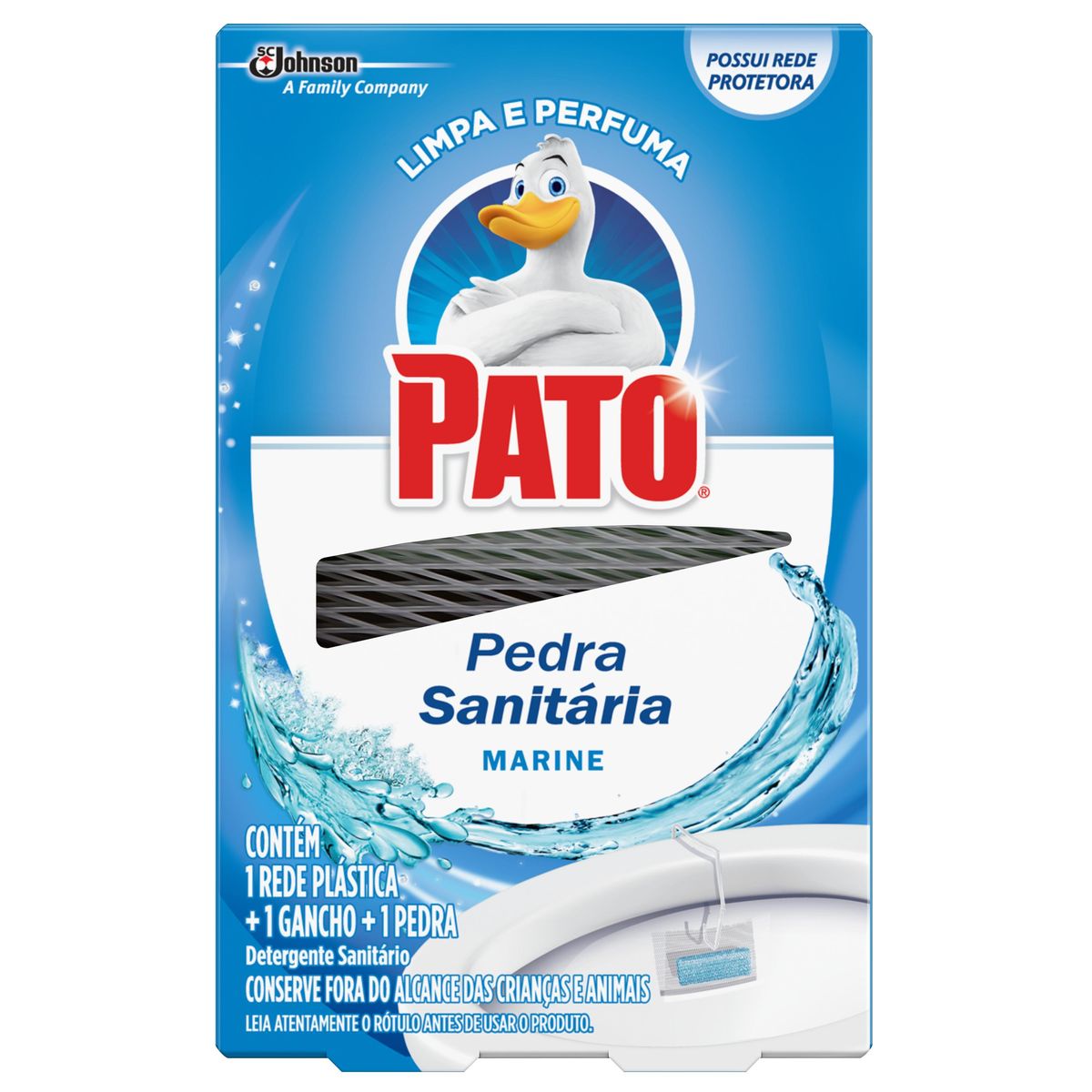 Detergente Sanitário Pato Pedra Marine