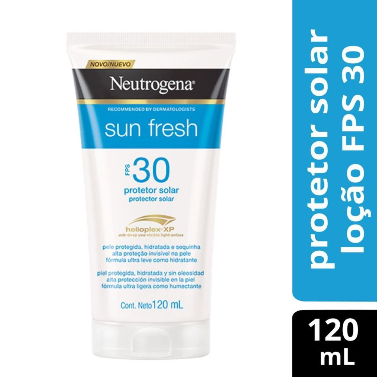 Protetor Solar Neutrogena Sun Fresh FPS 30 120ml image number 1