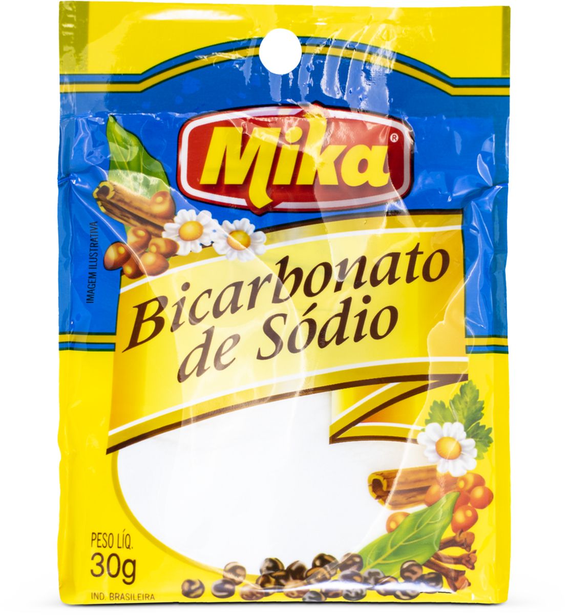 Bicarbonato de Sódio Mika 30g image number 0
