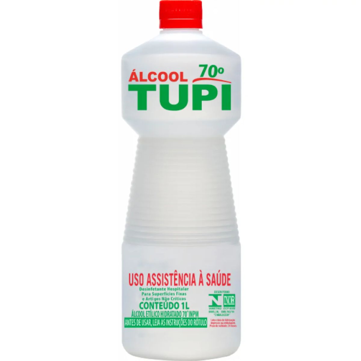 Álcool Líquido Tupi 70º 1L