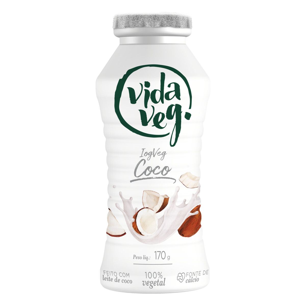 Iogurte Coco Vida Veg IogVeg Frasco 170g