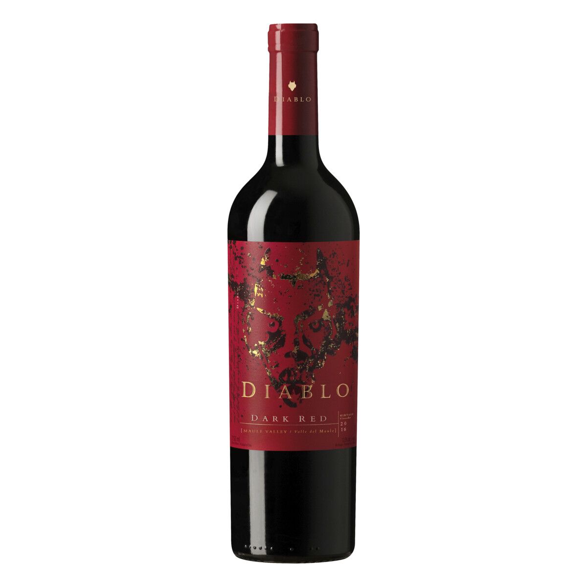 Vinho Chileno Tinto Meio Seco Dark Red Diablo Valle del Maule Garrafa 750ml