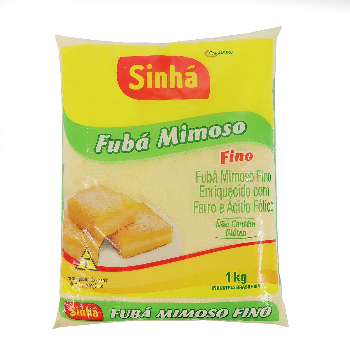Fubá Sinhá Mimoso Fino Pacote 1kg
