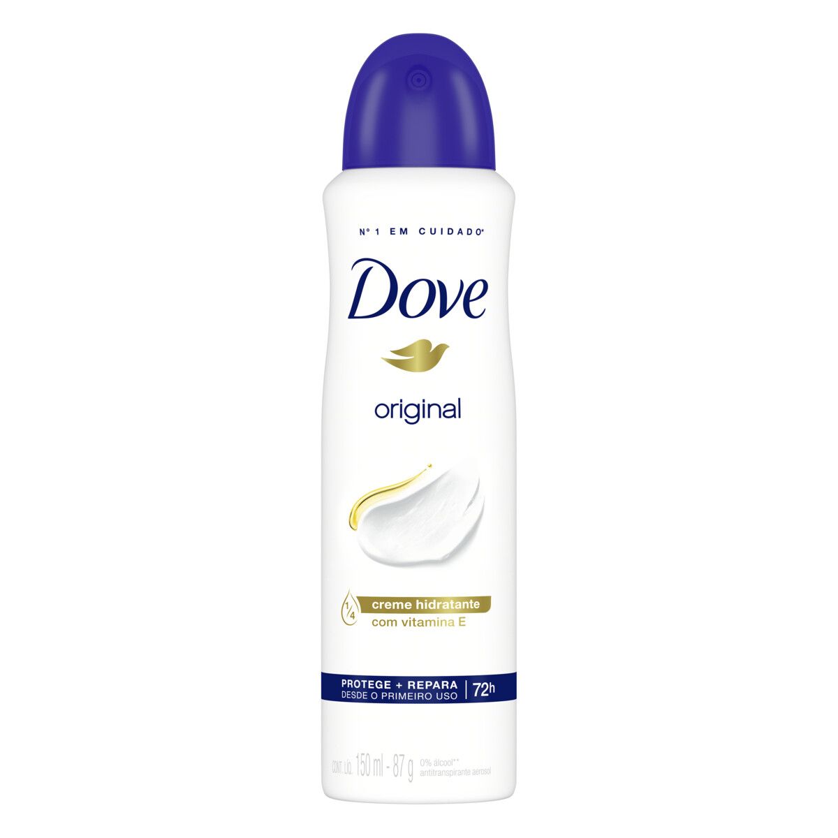 Desodorante Aerossol Dove Original 150ml image number 0