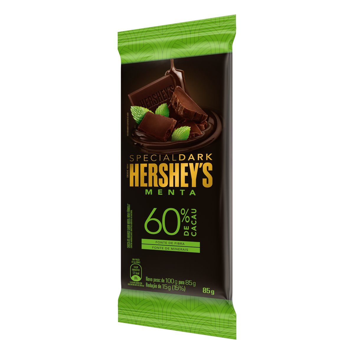 Chocolate Menta 60% Cacau 85g image number 2