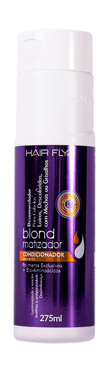 Condicionador Hair Fly Blond Matizador 275ml image number 0