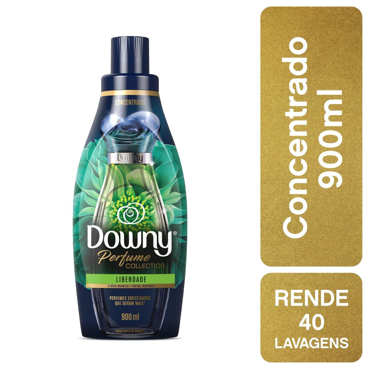 Amaciante Conc. Downy Perfume Collection Liberdade 900ml image number 1