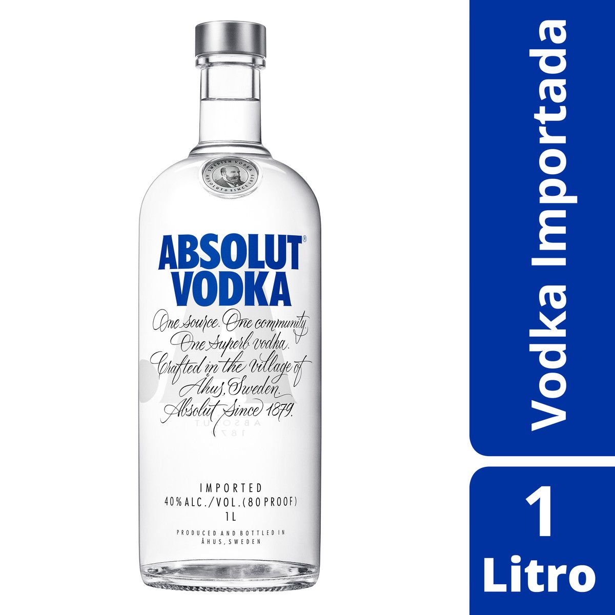 Vodka Absolut 1l image number 1