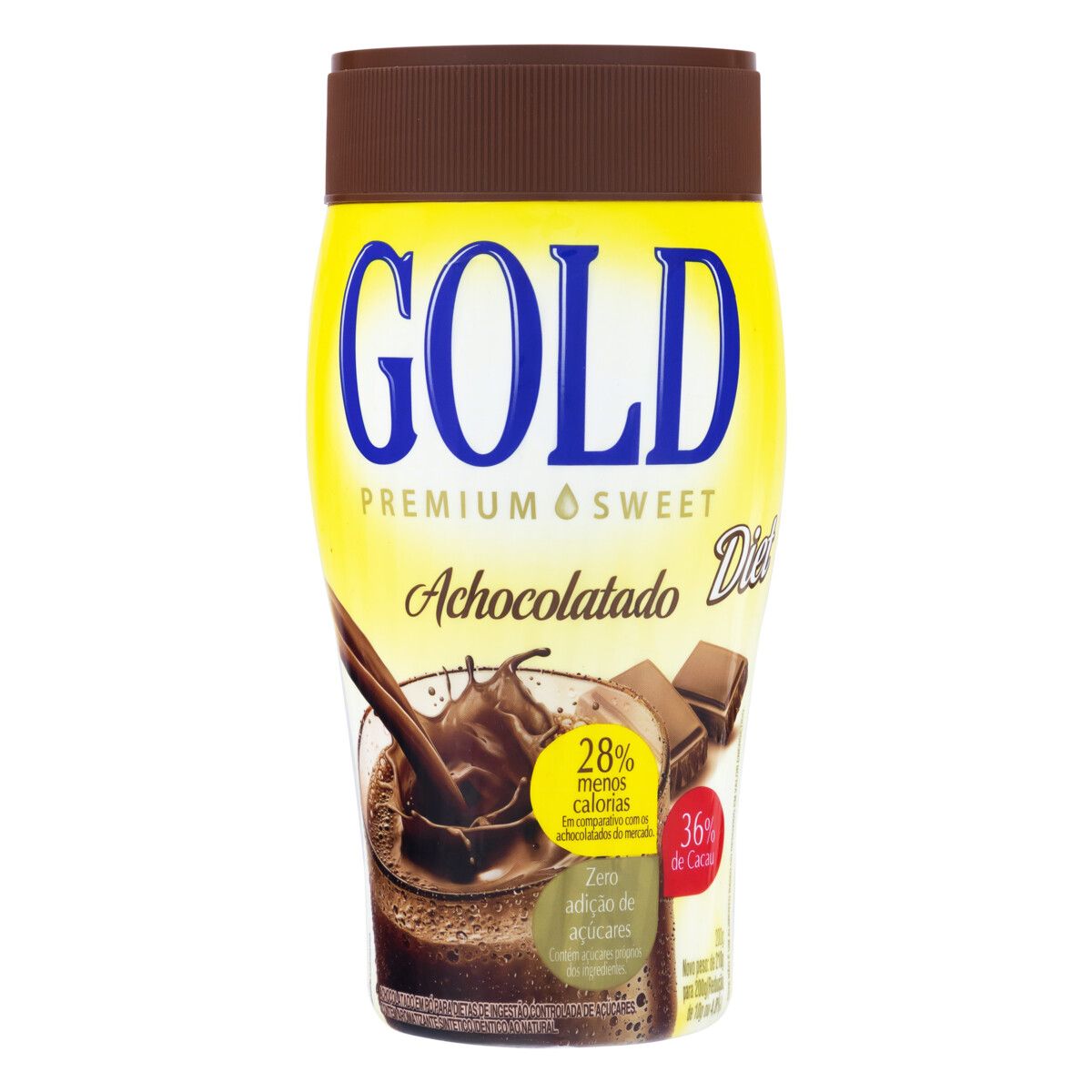 Achocolatado em Pó Gold Premium Sweet Diet 200g