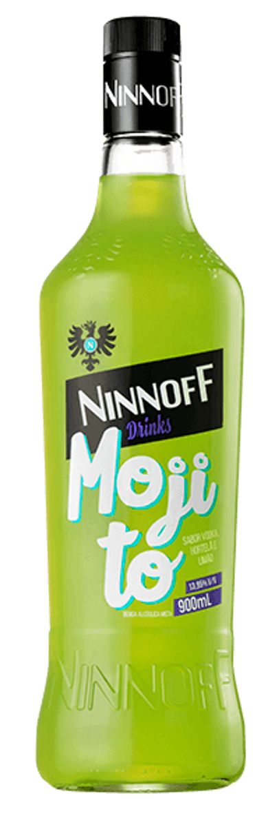 Bebida Alcoólica Mista Ninnoff Mojito 900ml