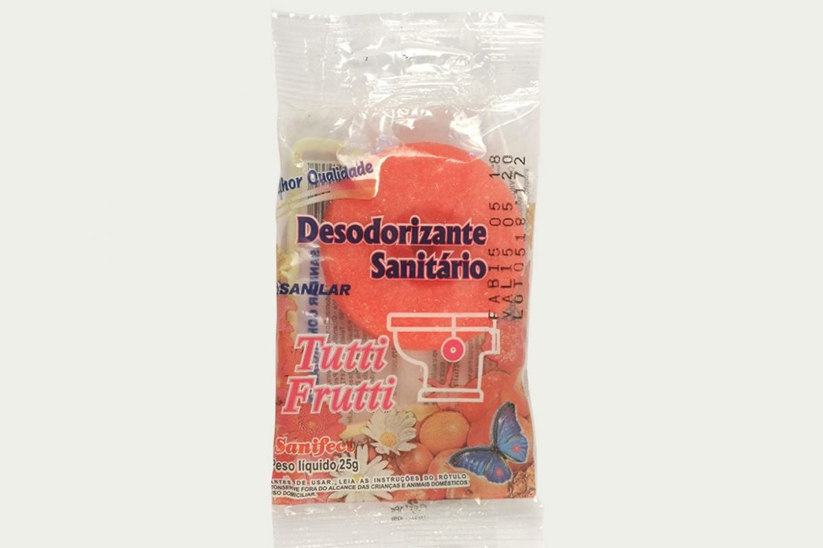 Desodorizante Sanitário Sanifect Tutti-Frutti 25g