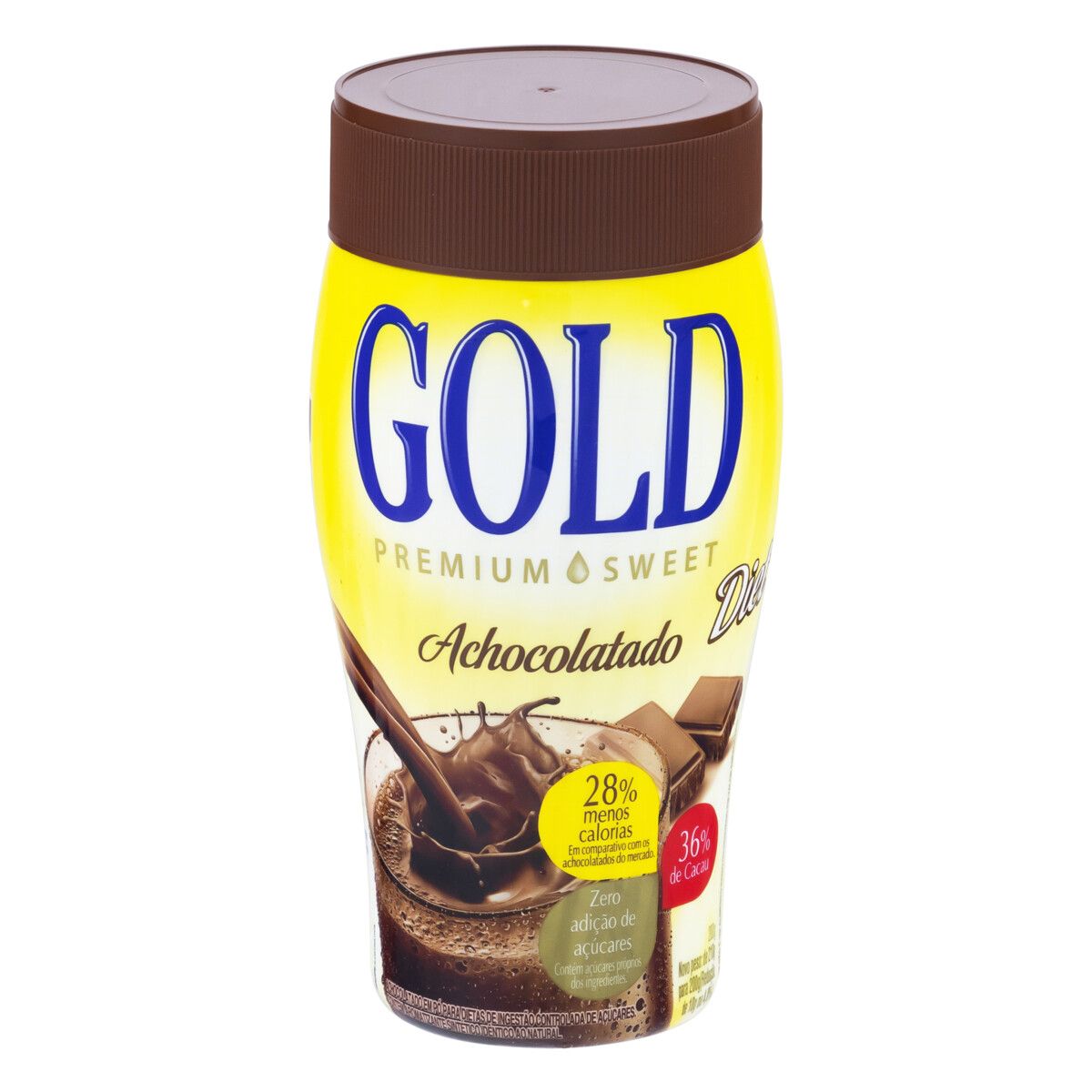 Achocolatado em Pó Gold Premium Sweet Diet 200g image number 2