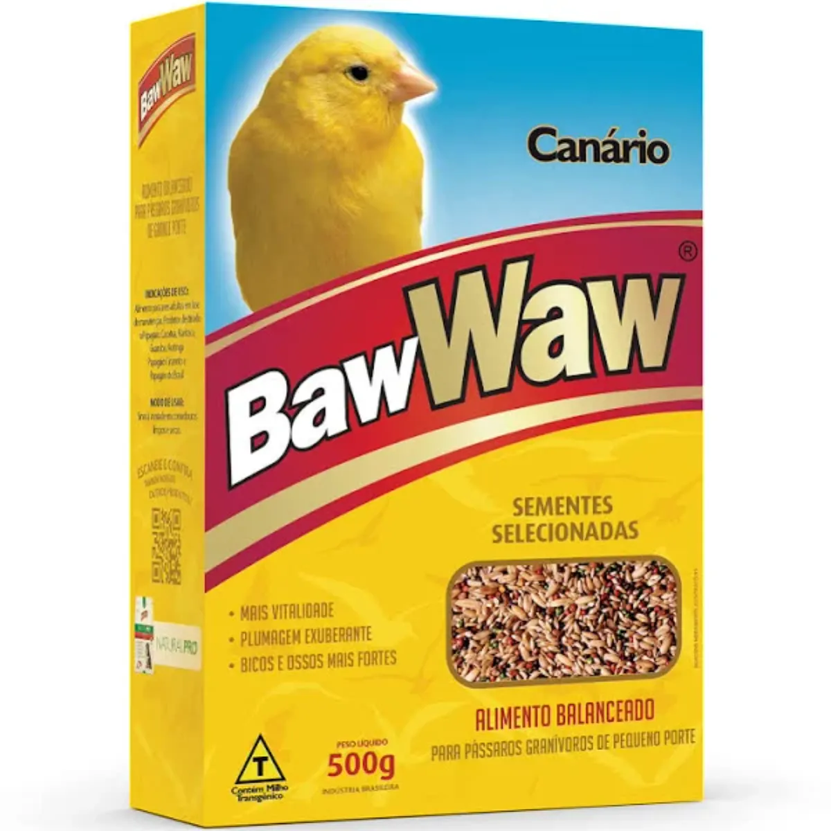 Alimento Para Canario Baw Waw 500g