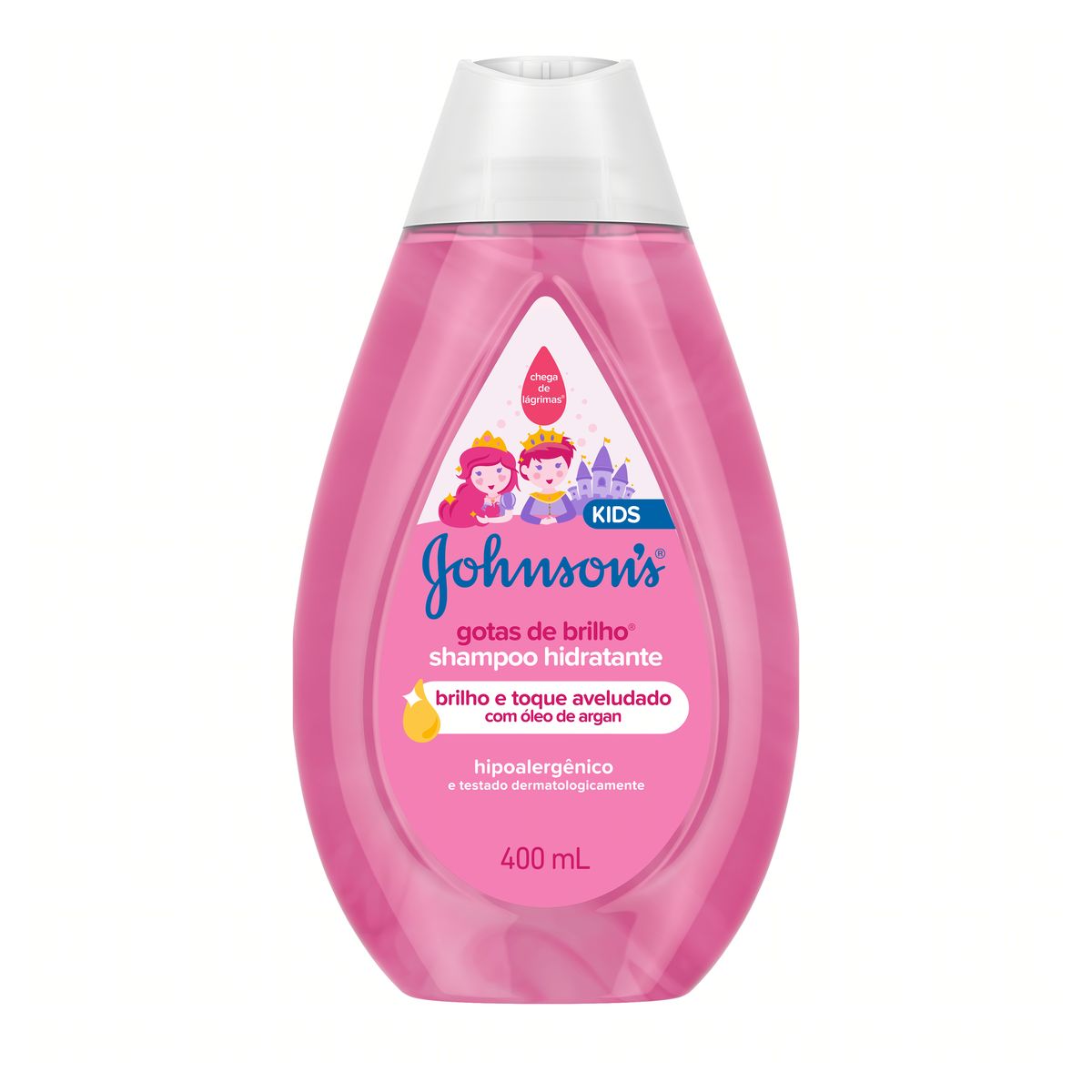 Shampoo Johnson's Gotas de Brilho 400 ml
