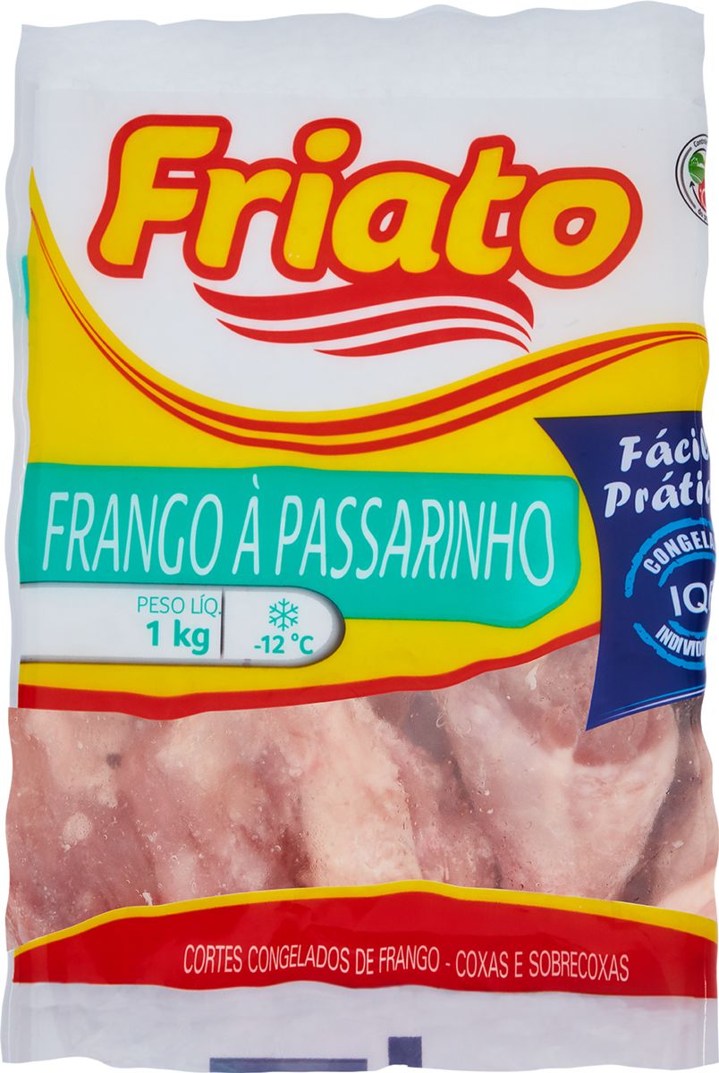 Frango a Passarinho Friato Congelado IQF 1kg
