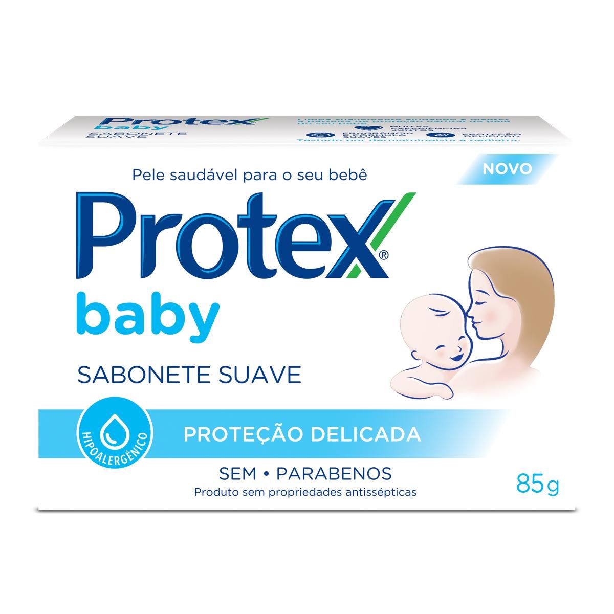 Sabonete Barra Protex Baby Delicate Care 85g