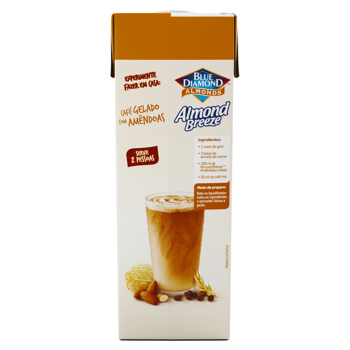 Alimento Almond Breeze com Amêndoas e Aveia 1L image number 3
