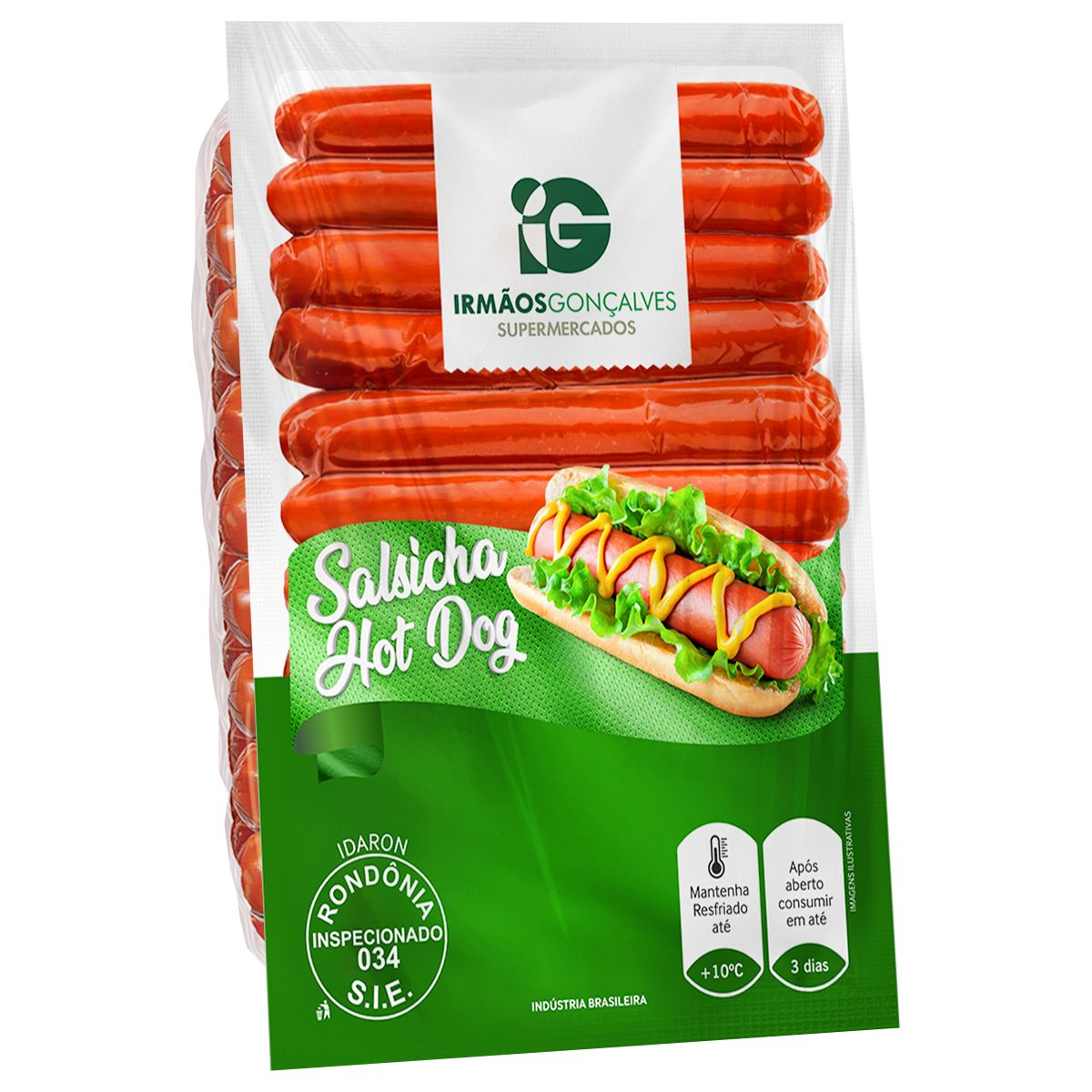 Salsicha Hot Dog Seara Aprox.420g