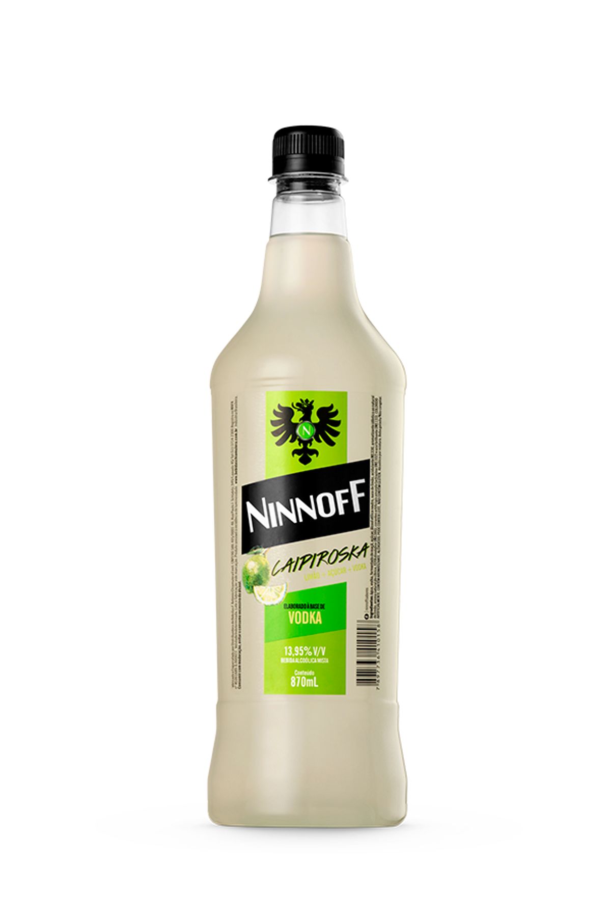 Bebida Alcoólica Mista Ninnoff Caipiroska Pet 870ml