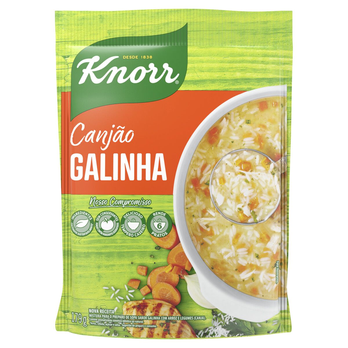 Canjão Knorr Galinha Sachê 179g
