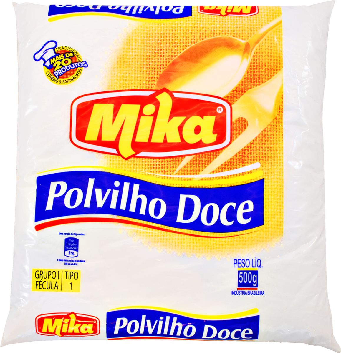 Polvilho Doce Mika Pacote 500g image number 0