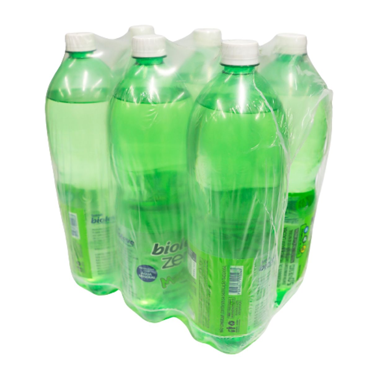Refrigerante Bioleve Zero Maçã-Verde e Limão 1,5L (Fardo com 6 und)