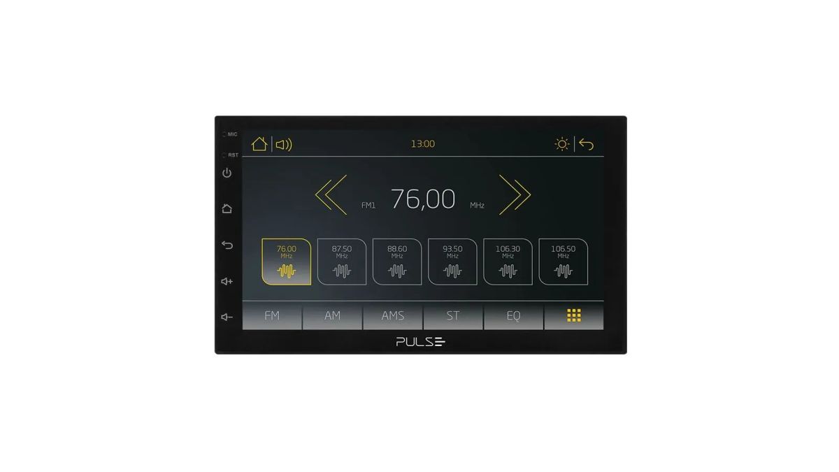 Multimídia Pulse Receiver Bluetooth Tela Touch Screen 7 ''