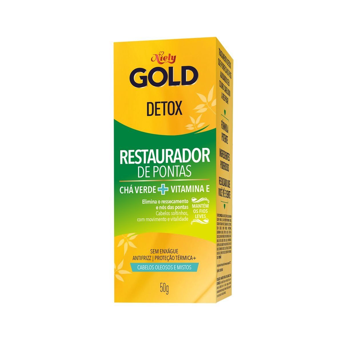 Restaurador de Pontas Niely Gold Detox 50g