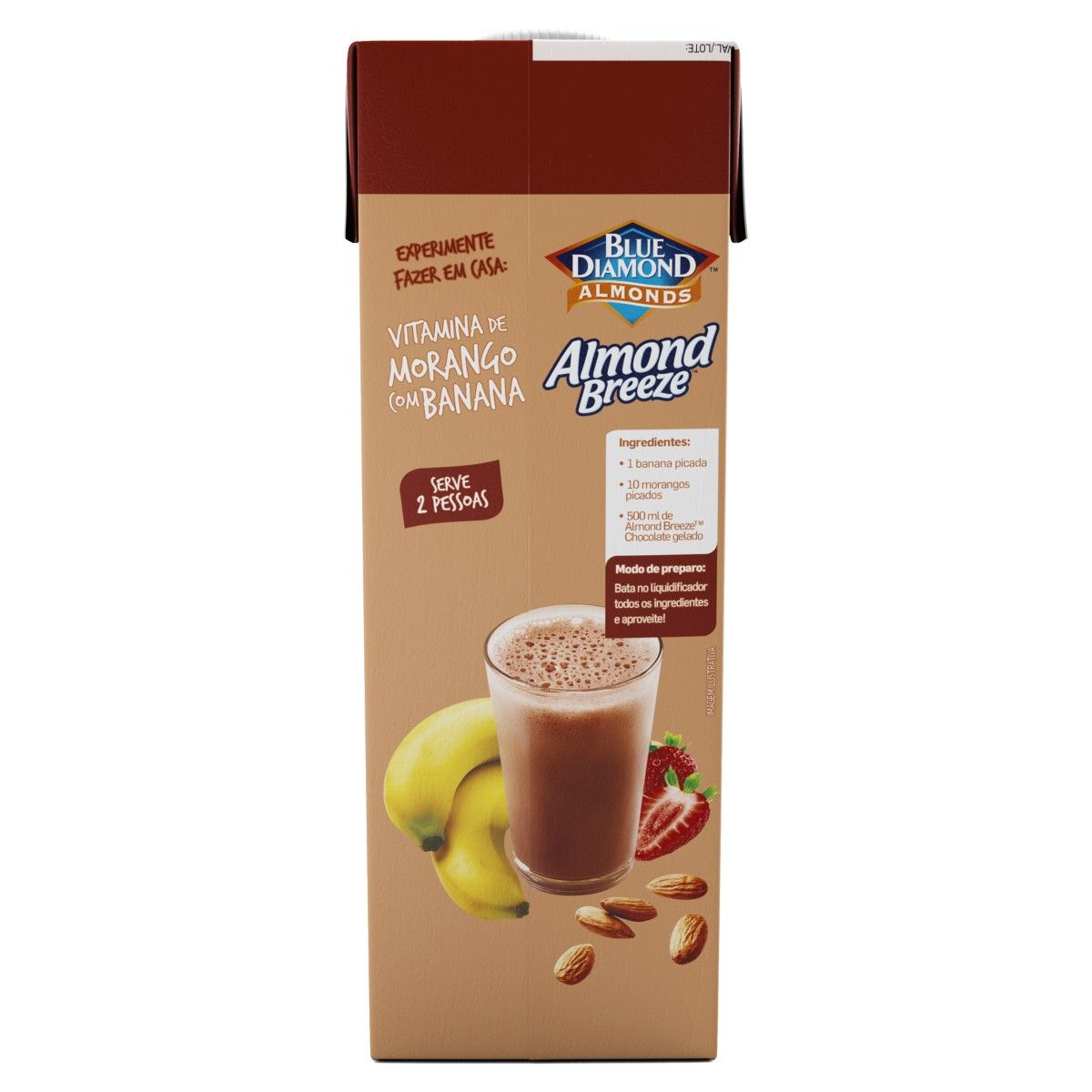Alimento Almond Breeze com Amêndoas Chocolate 1l image number 1