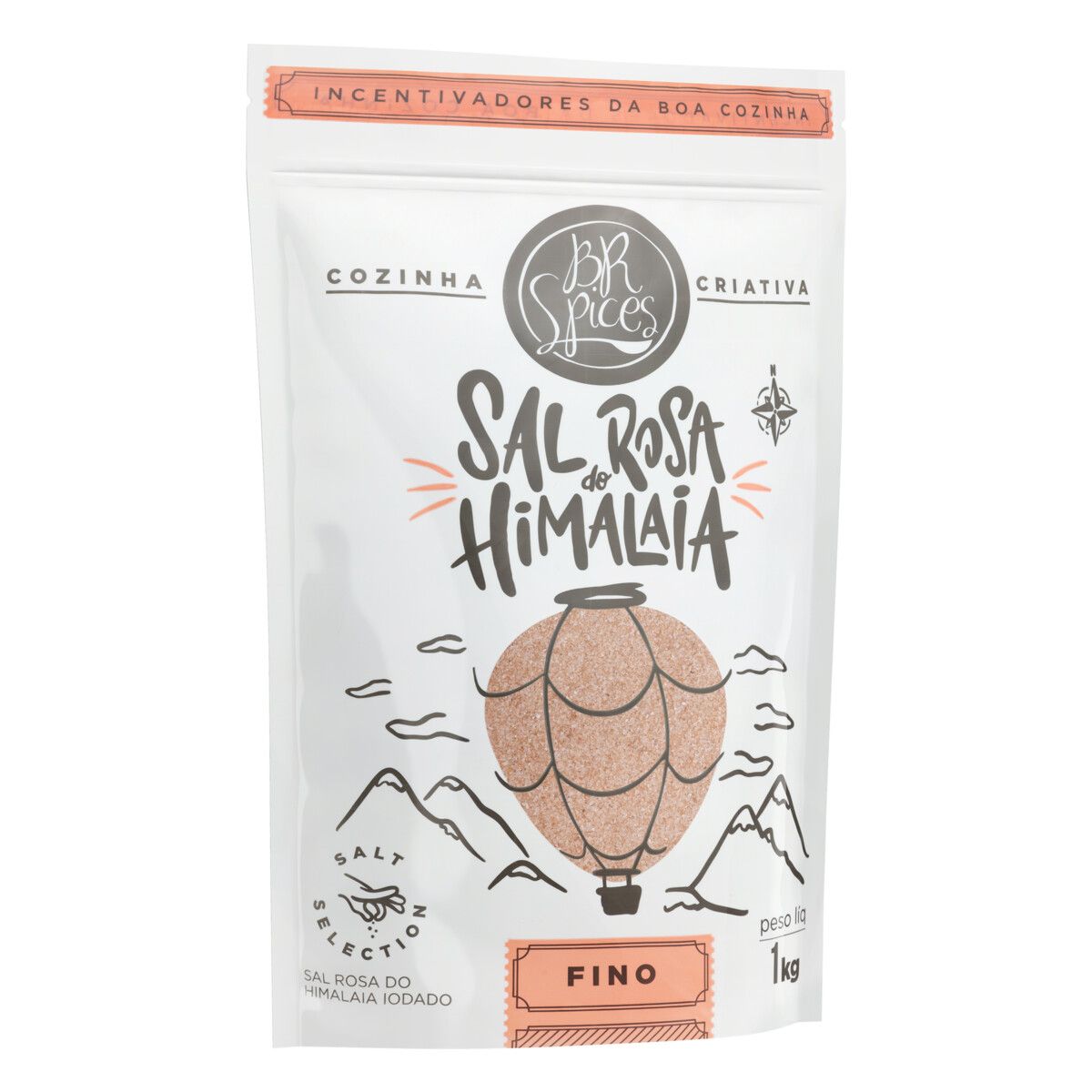 Sal Rosa do Himalaia Fino BR Spices Pouch 1kg image number 3