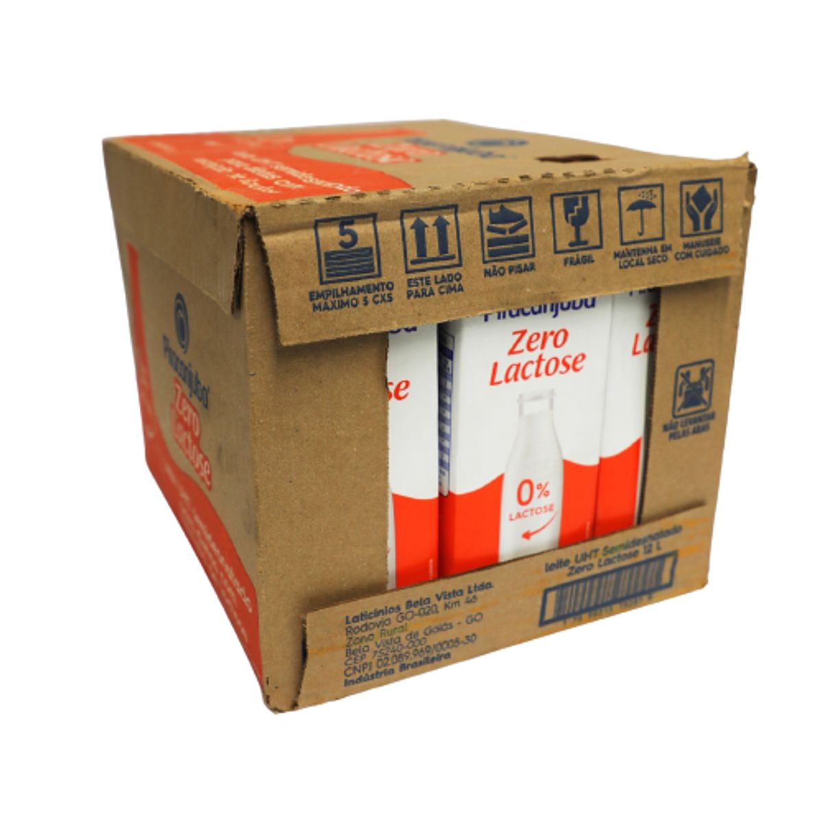Leite Piracanjuba UHT Zero Lactose 1l (Pack com 12 und) image number 1