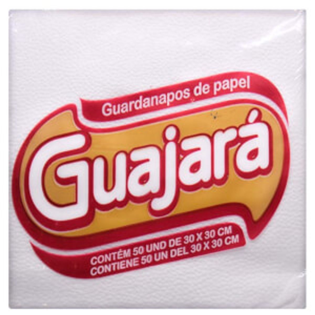 Guardanapo de Papel Guajará 30cmX30cm 50 Unidades image number 0