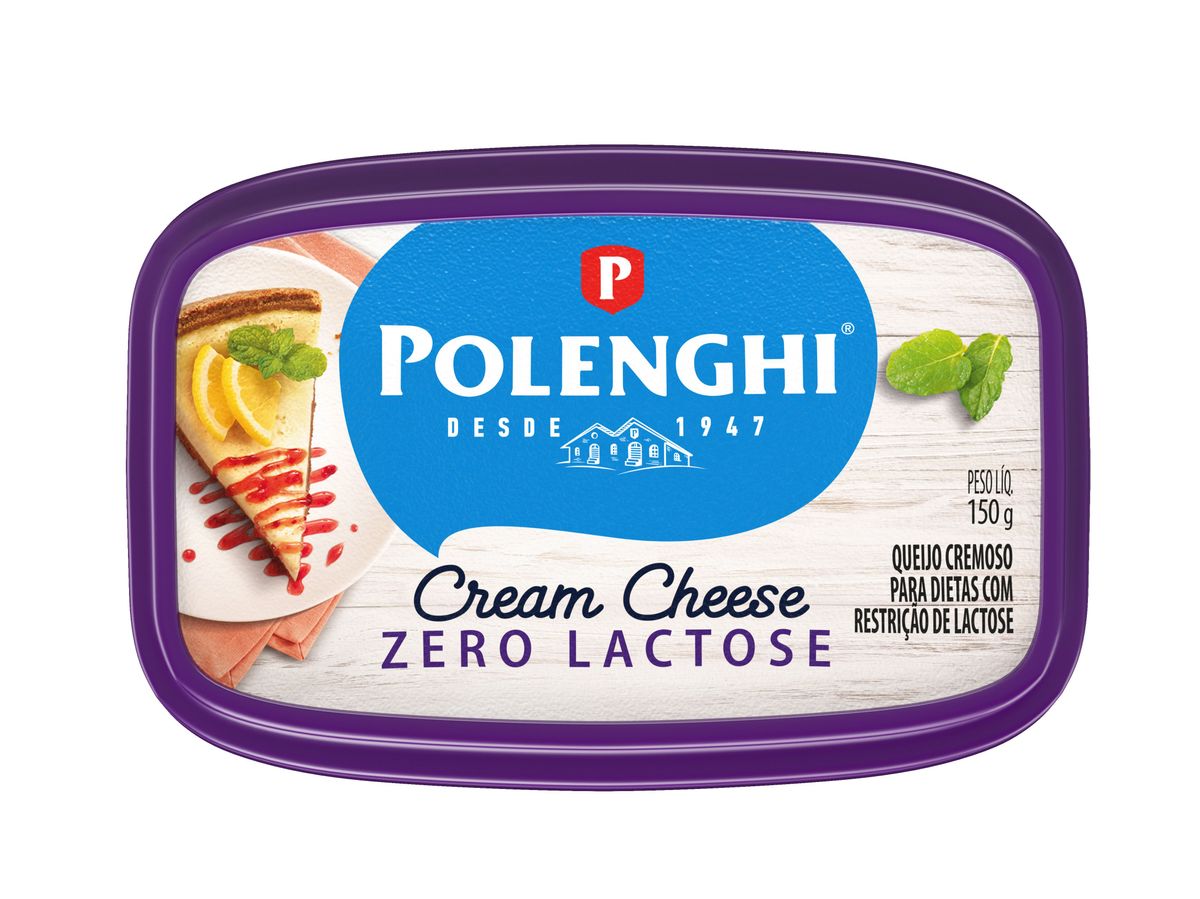 Cream Cheese Zero Lactose Polenghi 150g image number 1
