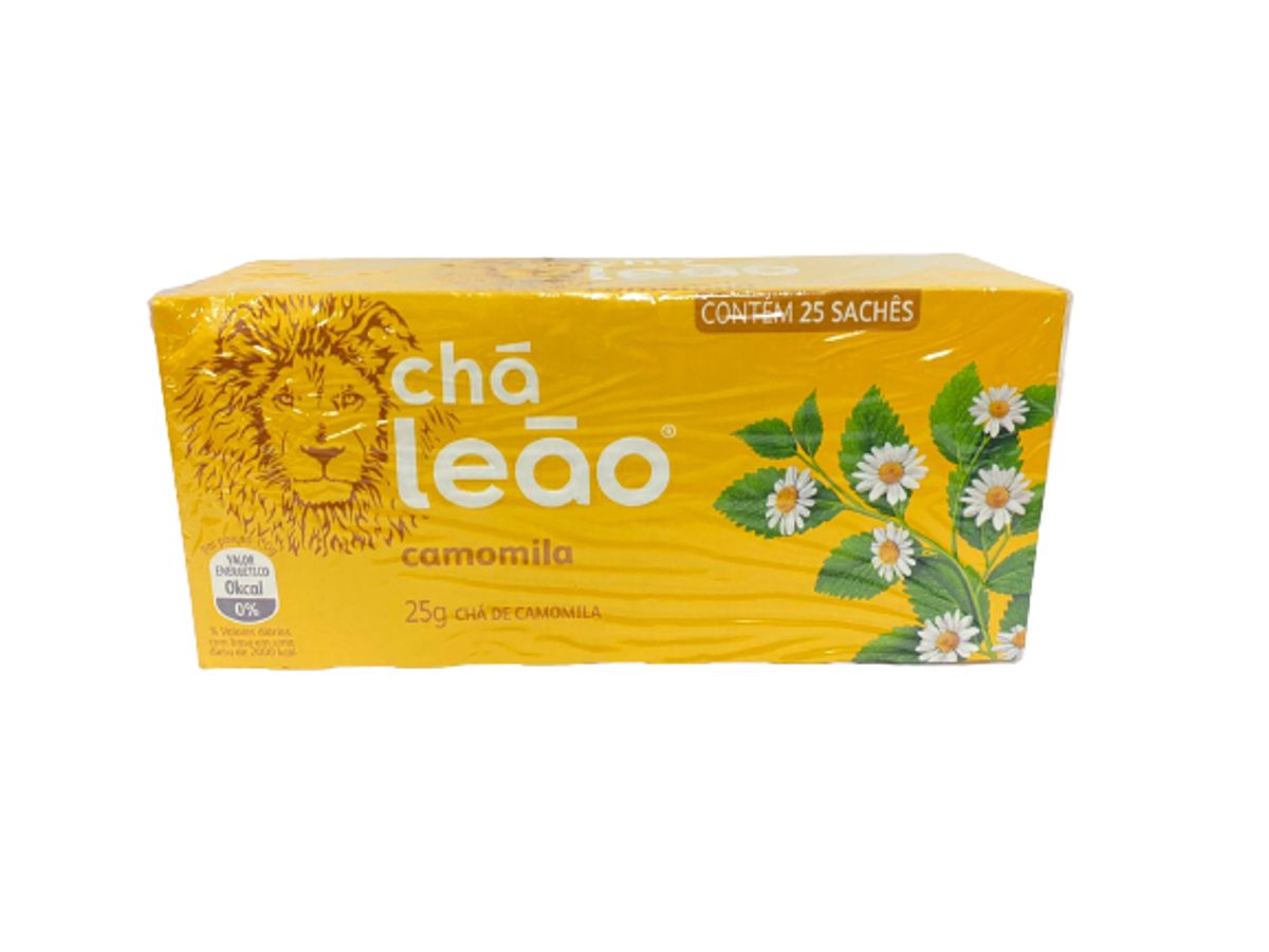Chá Leão Sabor Camomila 25g