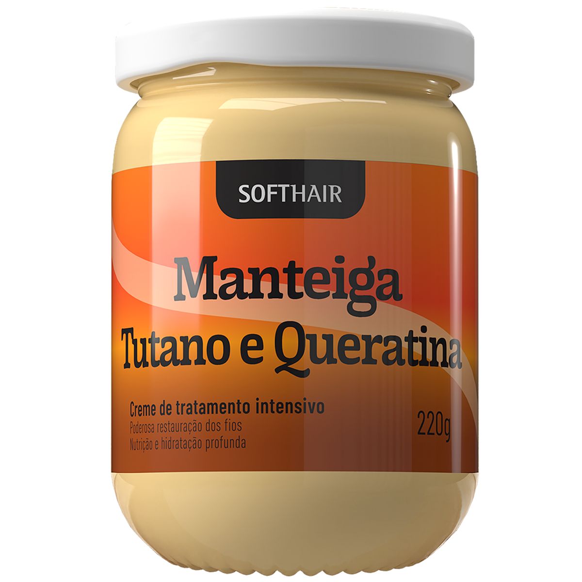 Creme de Tratamento Intensivo Softhair Manteiga, Tutano e Queratina 220g