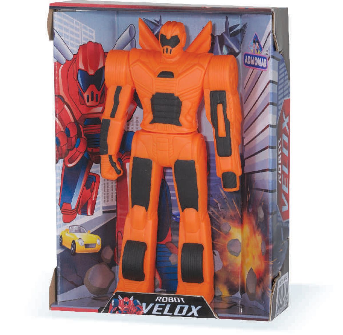 Boneco Adijomar Robot Velox Unidade