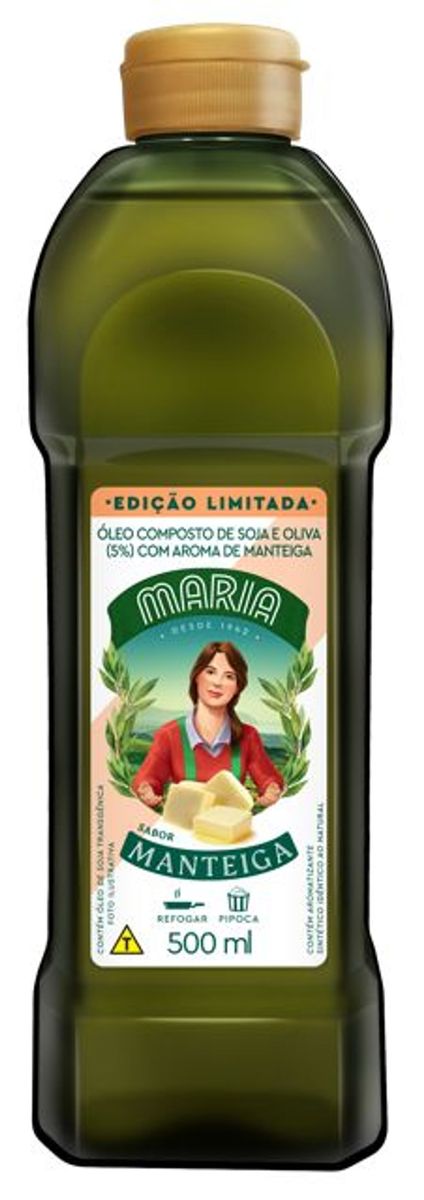 Óleo Composto Maria Manteiga PET 500ml
