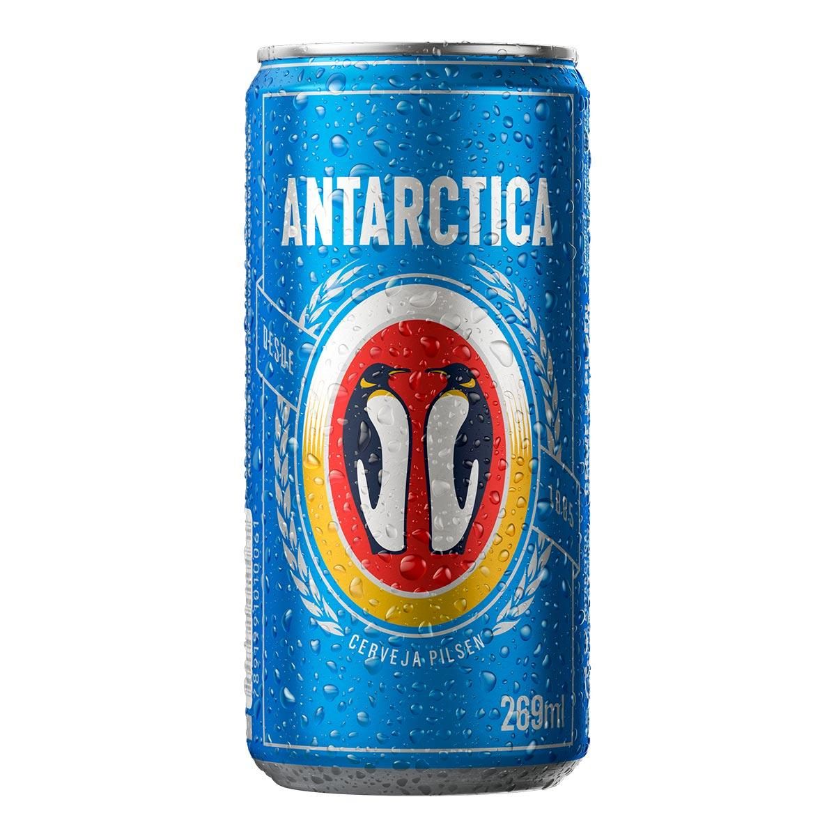 Cerveja Antarctica Pilsen 269ml Lata