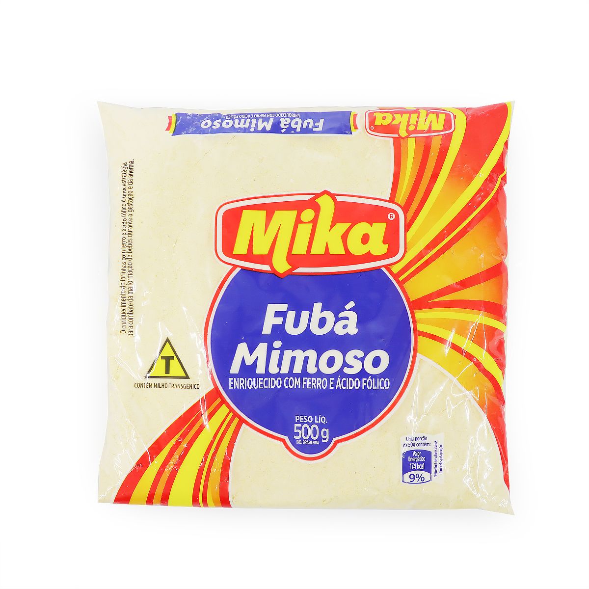 Fubá Mimoso Mika Pacote 500g