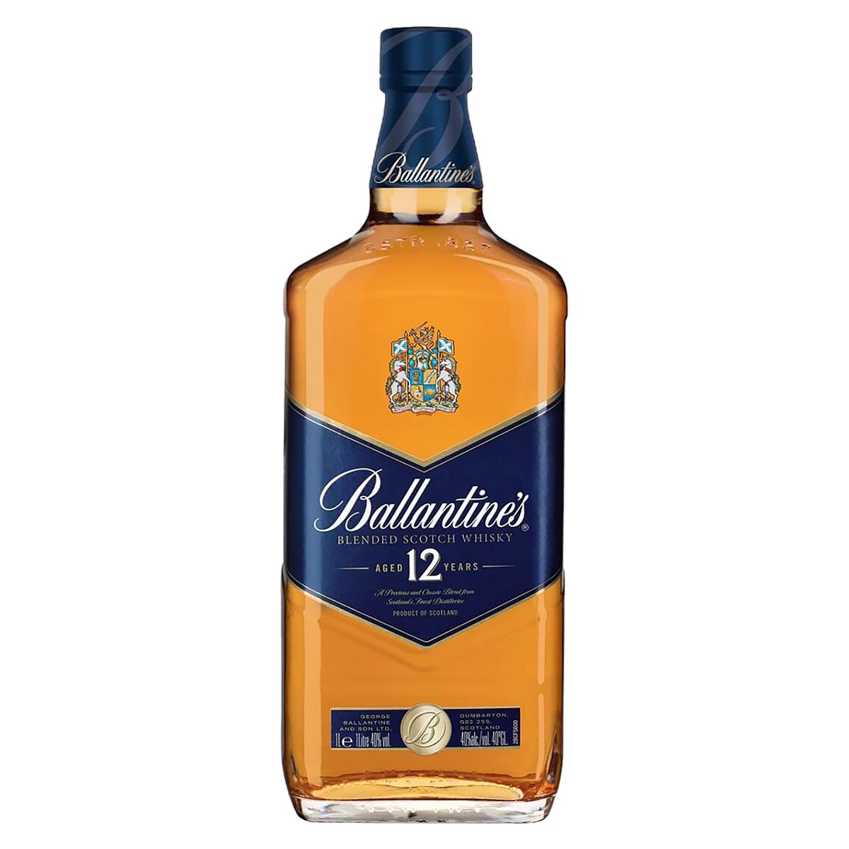 Whisky Ballantine's Blended 12 anos Garrafa 1l image number 0