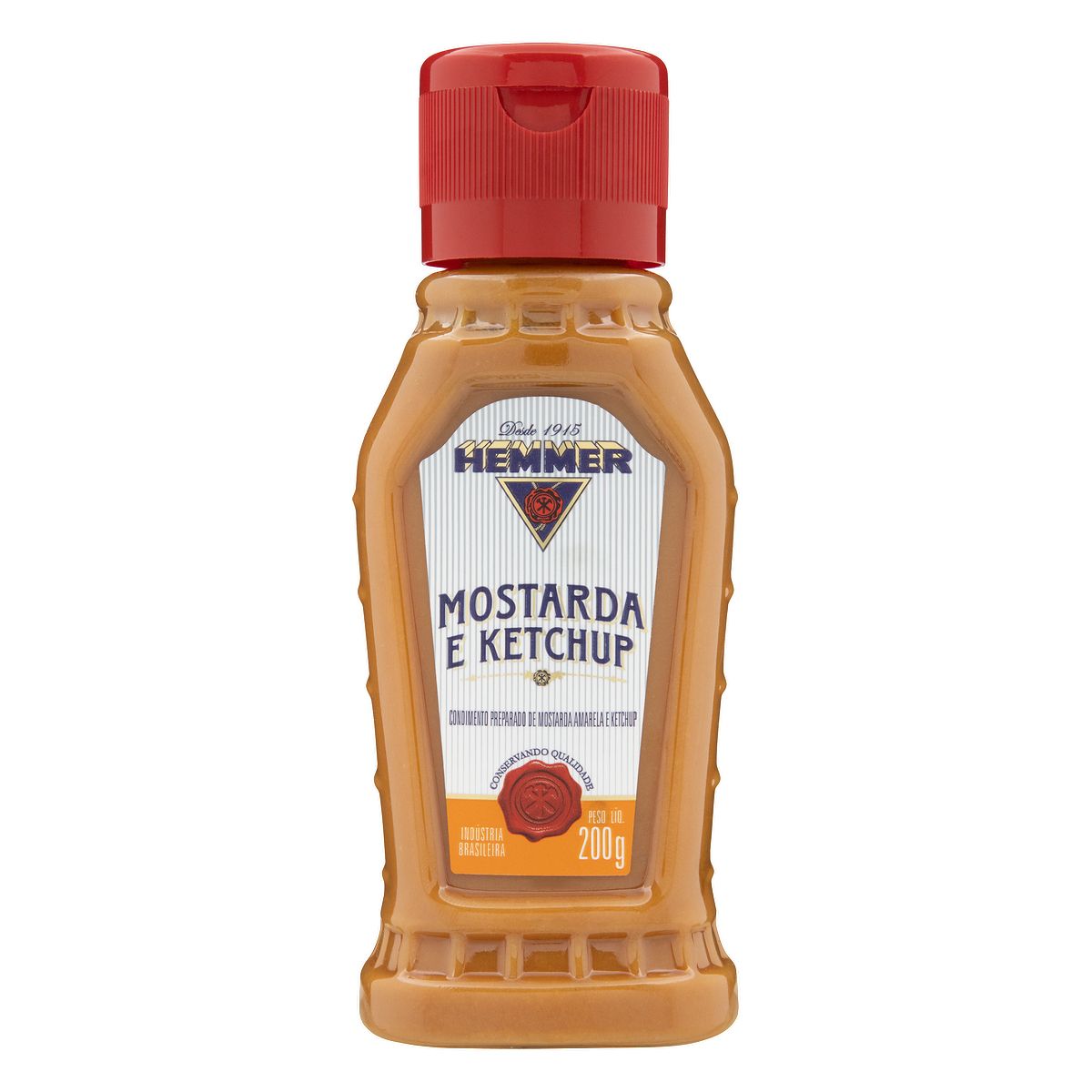 Condimento Preparado Mostarda e Ketchup Hemmer Squeeze 200g