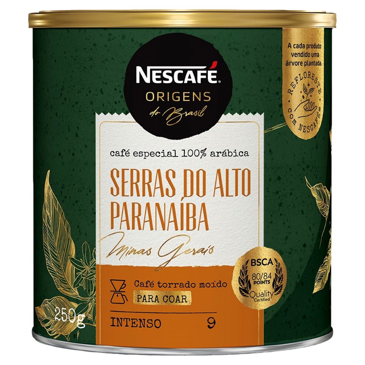 Café Torrado e Moído NESCAFÉ Origens Serras do Alto Paranaíba 250g